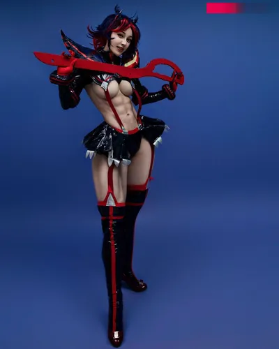 Yuan Herong - Ryuko nude cosplay leaked 14118