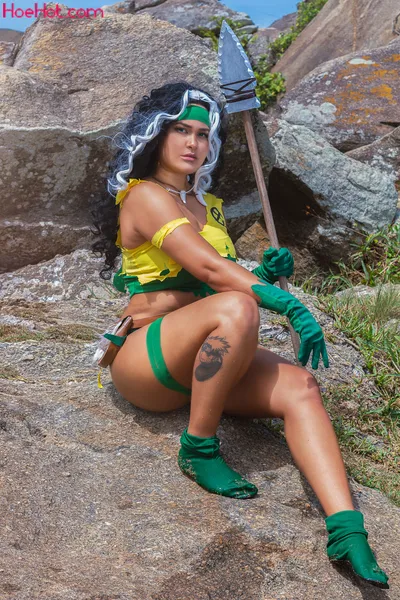 Nay Freitas - Savage Land Rogue (Vampira) nude cosplay leaked 273