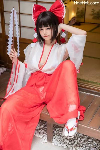 [蜜汁貓裘] Miko Sister nude cosplay leaked 448803