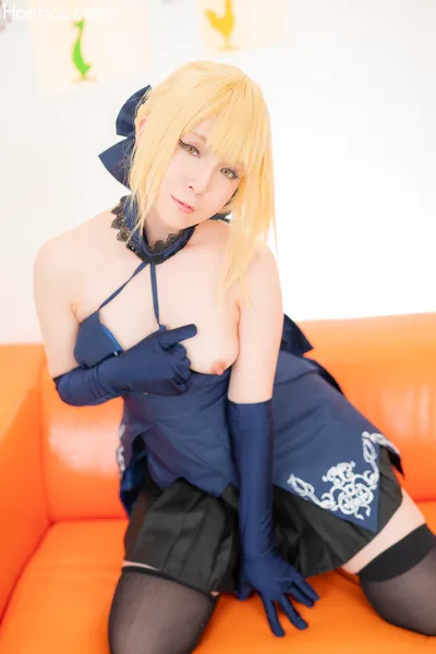 [@factory]セイバー/ガールズオーダー ミニスカドレスver. nude cosplay leaked 608184