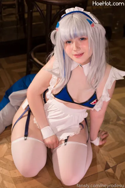 Neyrodesu - Maid Gura nude cosplay leaked 328761