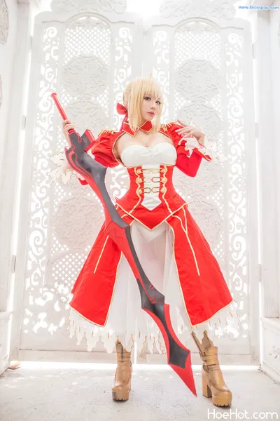 [叫我千寻大人] 尼禄 正裝 FATE Nero Claudius nude cosplay leaked 371153