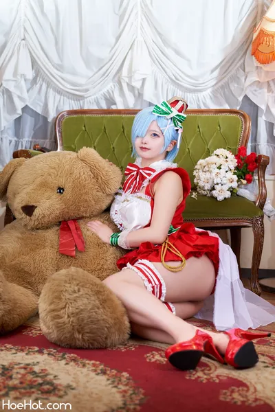 Itchika Red-Beryl - XMas Rem nude cosplay leaked 48247