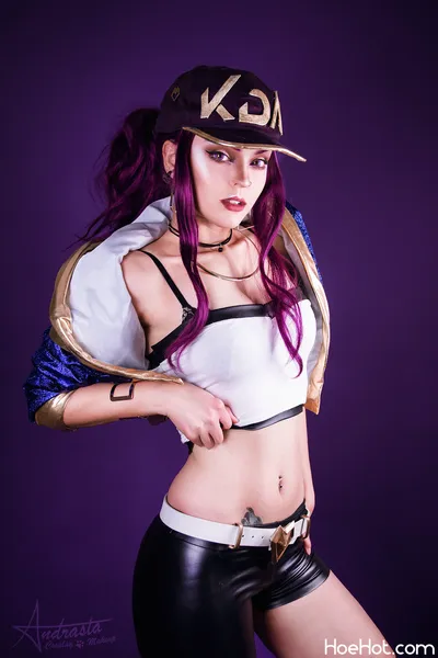 Andrasta - KDA Akali nude cosplay leaked 580846