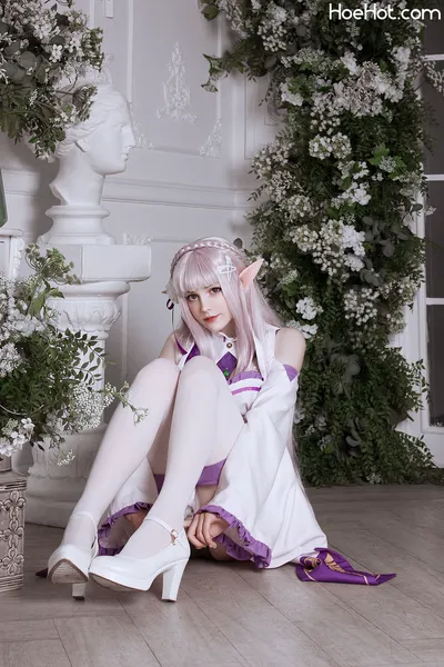 tenletters - Emilia (Re:Zero) nude cosplay leaked 611912