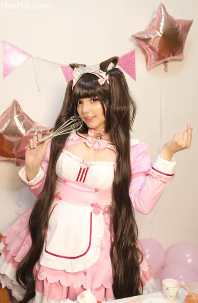 Lia Wink - Chocola (Nekopara) nude cosplay leaked 288718