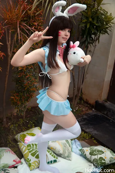 Caticornplay - Bunny D.Va nude cosplay leaked 182926