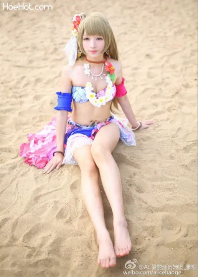 HaoGe - Kotori bikini nude cosplay leaked 104202