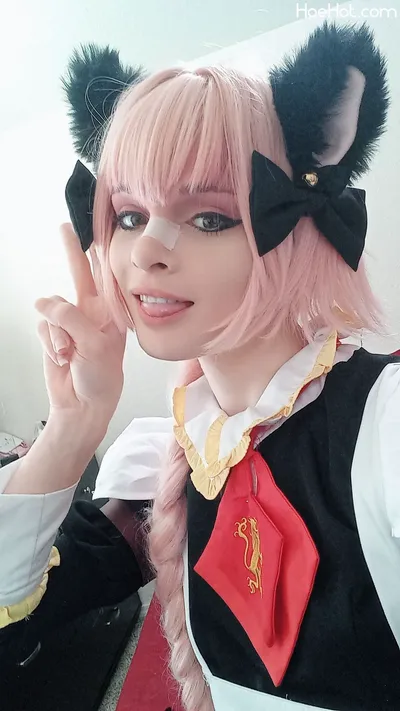 Trappy-chan - Neko Maid Astolfo nude cosplay leaked 374424