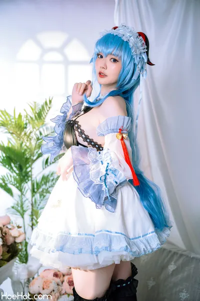 Ying Tze - Ganyu Maid nude cosplay leaked 442552