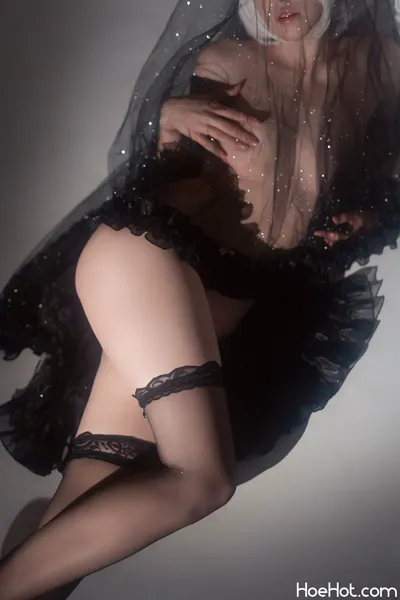 Shirogane Sama - 2B Black Bride nude cosplay leaked 539118