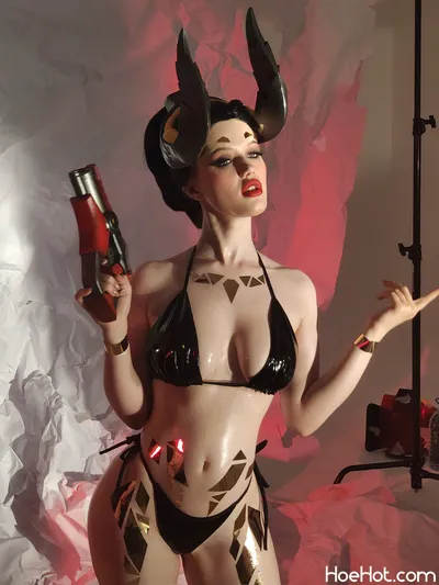 Lada Lyumos - Devil Mercy nude cosplay leaked 591280