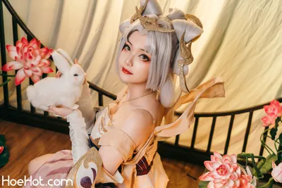 [许枳] 美丽的嫦娥 nude cosplay leaked 117026