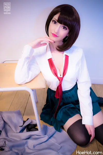 Yuzu Pyon - Ochako nude cosplay leaked 610403