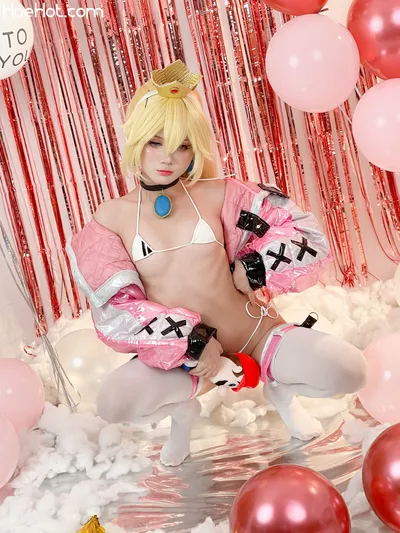 PoppaChan - Peach nude cosplay leaked 118451