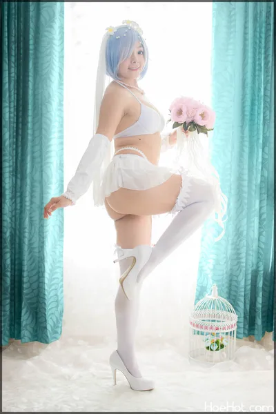 Hitomi Locks - Bride Rem nude cosplay leaked 295435