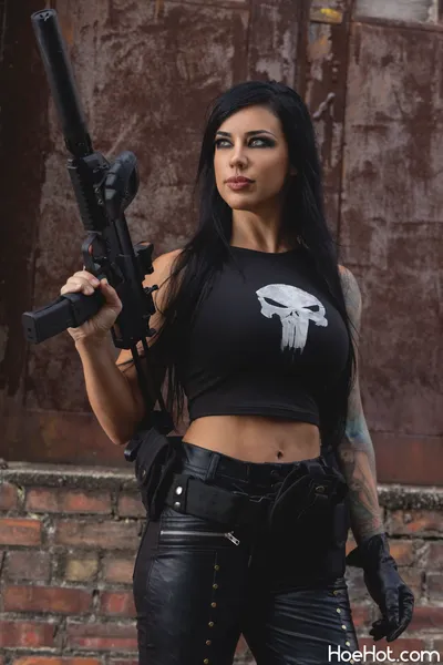 Alex Zedra - Punisher nude cosplay leaked 35336