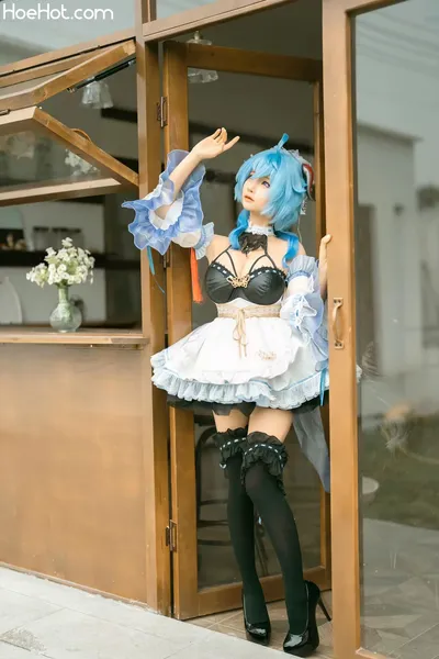 蠢沫沫 -  甘雨女仆 nude cosplay leaked 233143