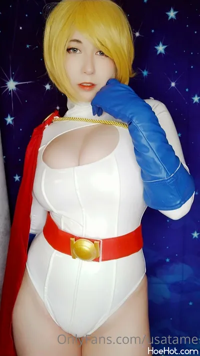 Usatame - Powergirl nude cosplay leaked 395101