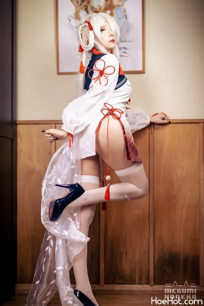 Megumi Koneko - Shiranui Qipao nude cosplay leaked 378870