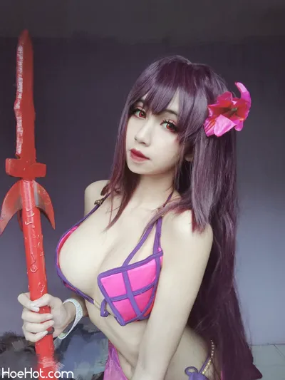 Refeen - Scathach nude cosplay leaked 597595