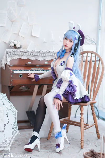 Momoko葵葵 - HK416 nude cosplay leaked 627791