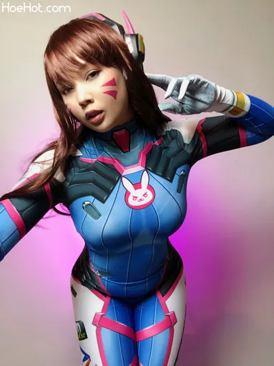 Virtual Geisha - D.Va (Overwatch) nude cosplay leaked 325051