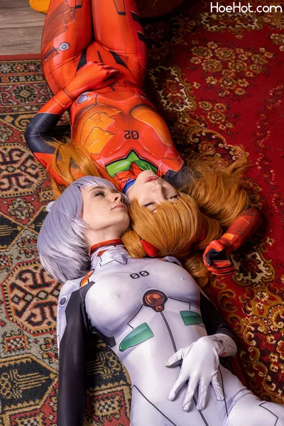 Olyashaa - Rei &amp; Asuka nude cosplay leaked 292283