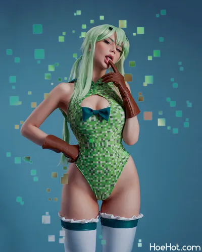 Oichi - Creeper Minecraft nude cosplay leaked 520911