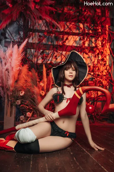 Hackee - Megumin nude cosplay leaked 587824