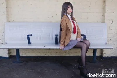 Megumi Koneko - Mai Sakurajima School Uniform nude cosplay leaked 587725