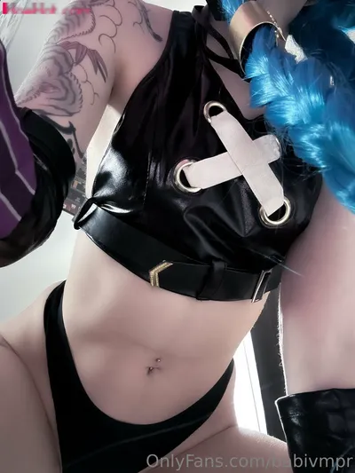 Babivmpr - Jinx nude cosplay leaked 949