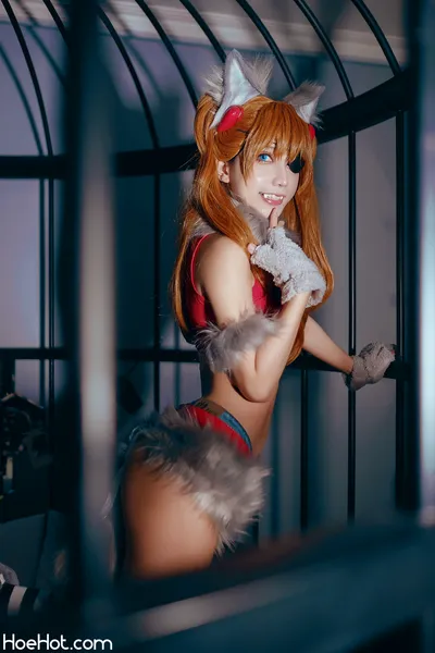 MingTao 明桃 - Asuka Werewolf nude cosplay leaked 439690