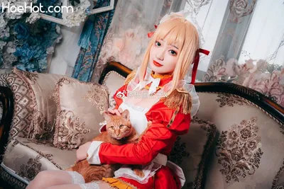 [桃墨公子x] 尼禄 女仆 nude cosplay leaked 445581