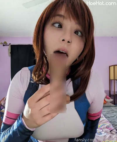 Hollieboo - Ochaco nude cosplay leaked 51897