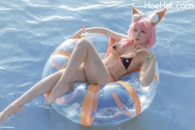 [uki雨季] 玉藻前海边泳装 FATE Tamamo no Mae Bikini nude cosplay leaked 386081