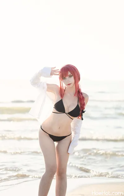 Himeecosplay - Makima bikini nude cosplay leaked 342309