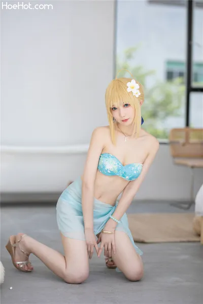 封疆疆v - Saber 阿尔托莉雅·潘德拉贡 泳装 nude cosplay leaked 406403