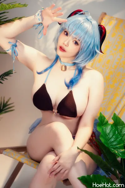 Ying Tze - Ganyu Bikini nude cosplay leaked 297015