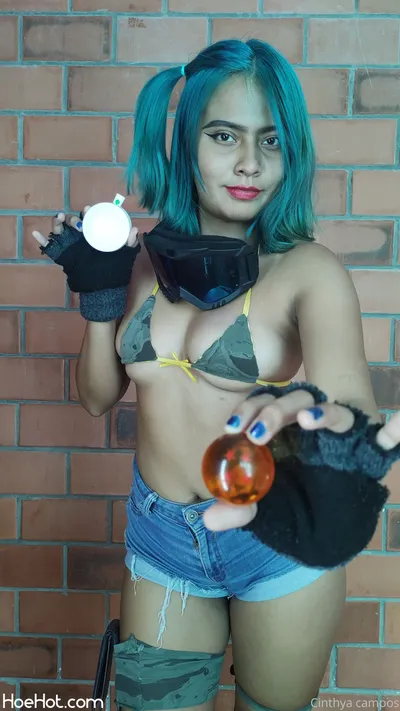 Cinthya Campos - Bulma nude cosplay leaked 270384