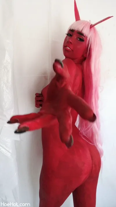 Indigo White - Zero Two nude cosplay leaked 184216