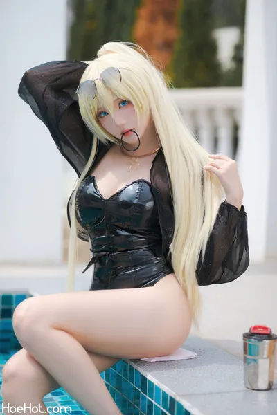 瓜希酱 - 俾斯麦 泳装 nude cosplay leaked 117213