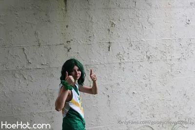 GooeyChewyCosplay - Cheer Izuku nude cosplay leaked 102938