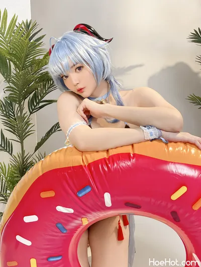 Ying Tze - Ganyu Bikini nude cosplay leaked 297033