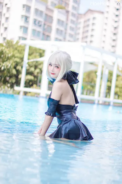 KitKat 9 - Saber Alter Swim Suit nude cosplay leaked 439006