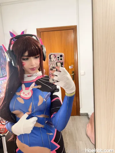 Monoki Chan - D.Va (Selfie Set) nude cosplay leaked 94167