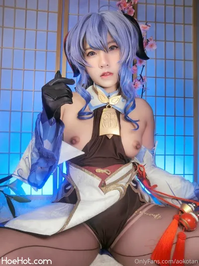 Aokotan - Ganyu nude cosplay leaked 608683