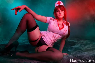 Nurse Makima (Chainsaw Man) by Alice nude cosplay leaked 600965