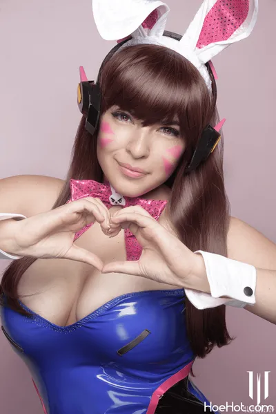 Mariedoll - D.Va Bunnny nude cosplay leaked 315350