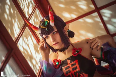 Yukeshiro - Shuten Douji nude cosplay leaked 21780